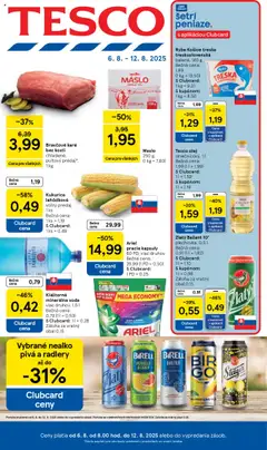 Tesco Hypermarket - leták - náhľad platný od 06.08.2025