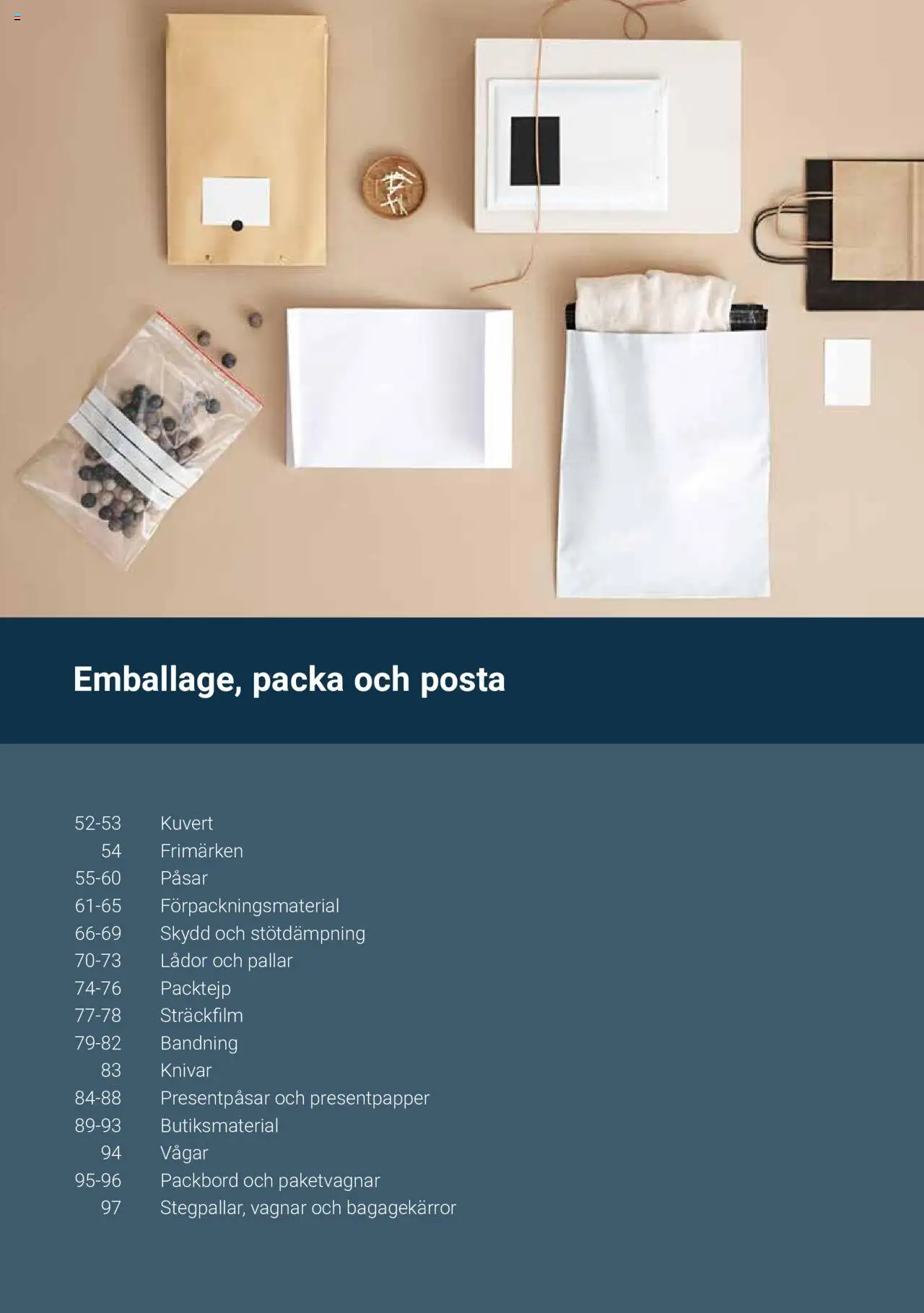 Office Depot reklamblad aktuell från 15.02.2024 | Sida: 53 | Produkter: Packtejp, Kuvert