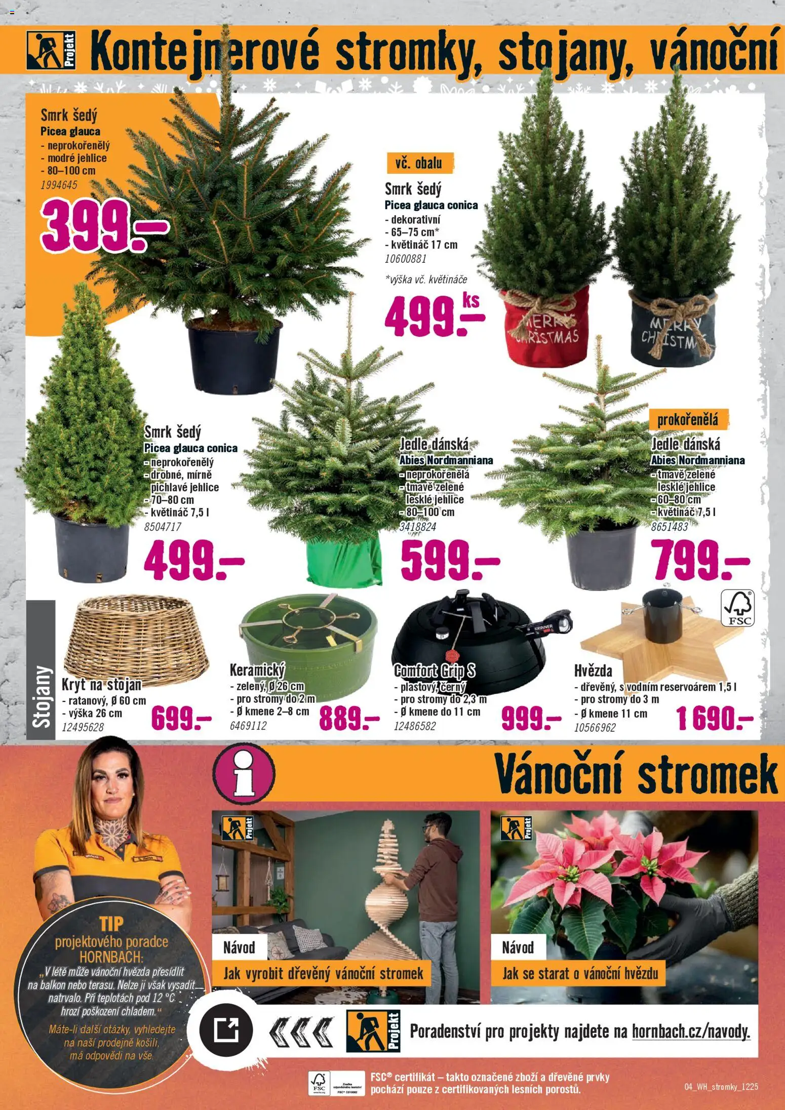 HORNBACH leták - Vůně Vánoc od 26.11.2025 | Strana: 4 | Produkty: Květináče, Květináč