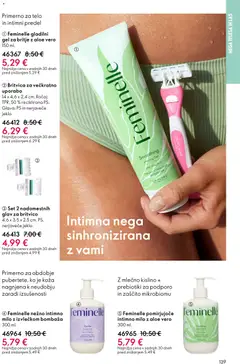 Oriflame katalog akcije – veljaven od 11.03.2026 | Stran: 139 | Izdelki: Gel za britje, Intimno milo, Milo