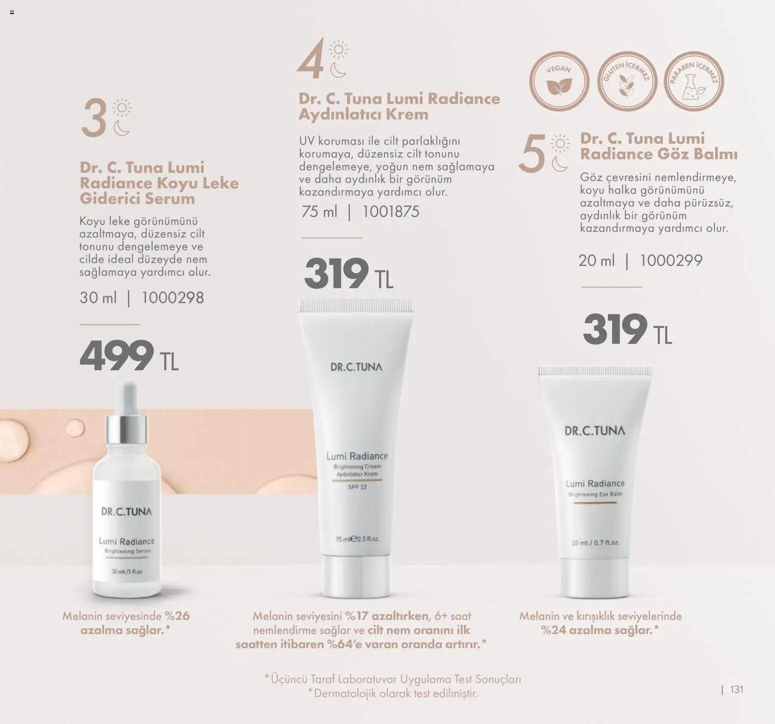 Farmasi Katalog - 01.01.2026 tarihinden itibaren geçerlidir | Sayfa: 131 | Ürünler: Krem, Saat