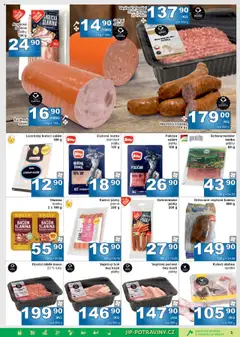 Jip leták od 16.07.2025 | Strana: 5 | Produkty: Vepřové koleno, Hovězí, Klobása, Kostky