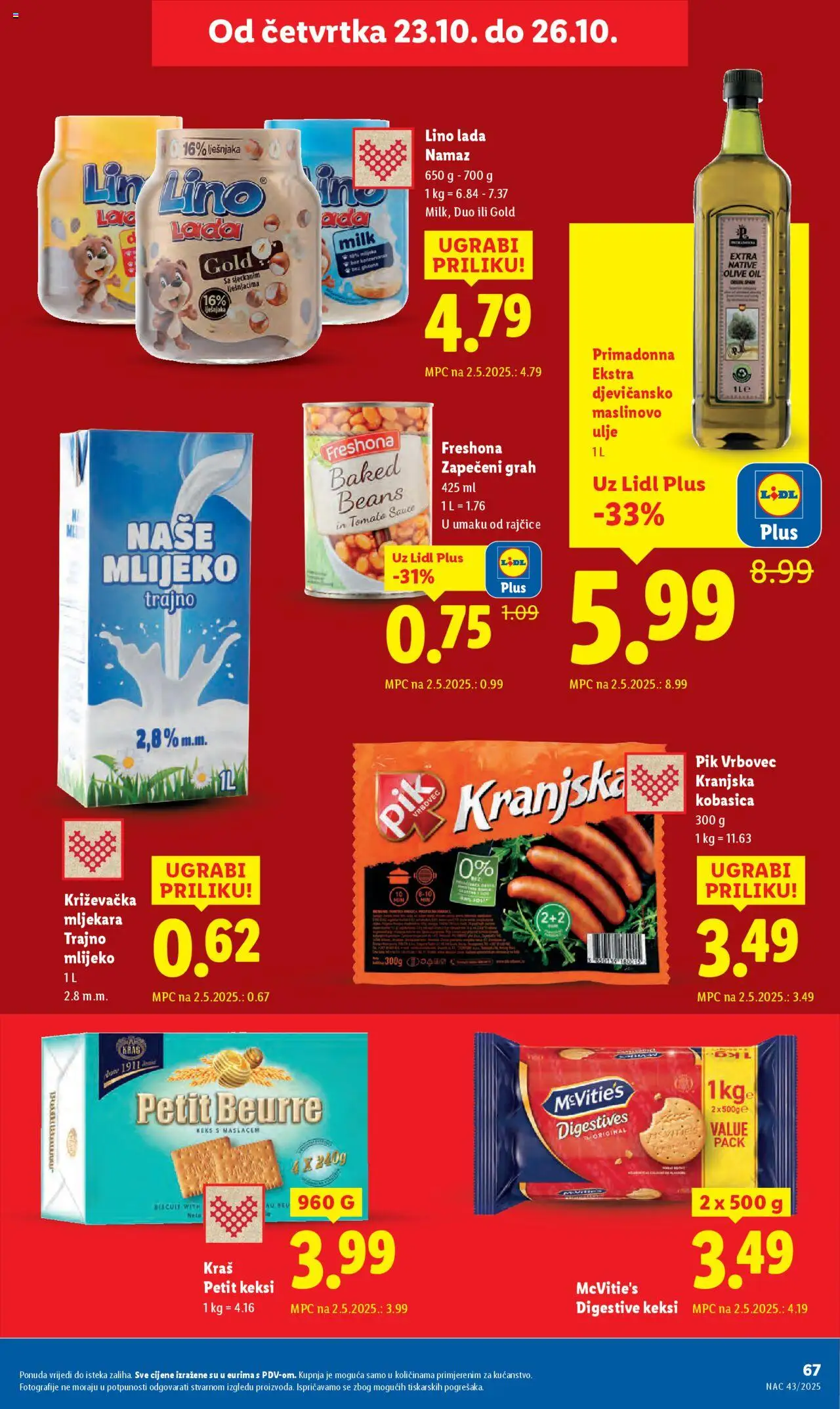 Lidl katalog | vrijedi od 20.10.2025 | Stranica: 67