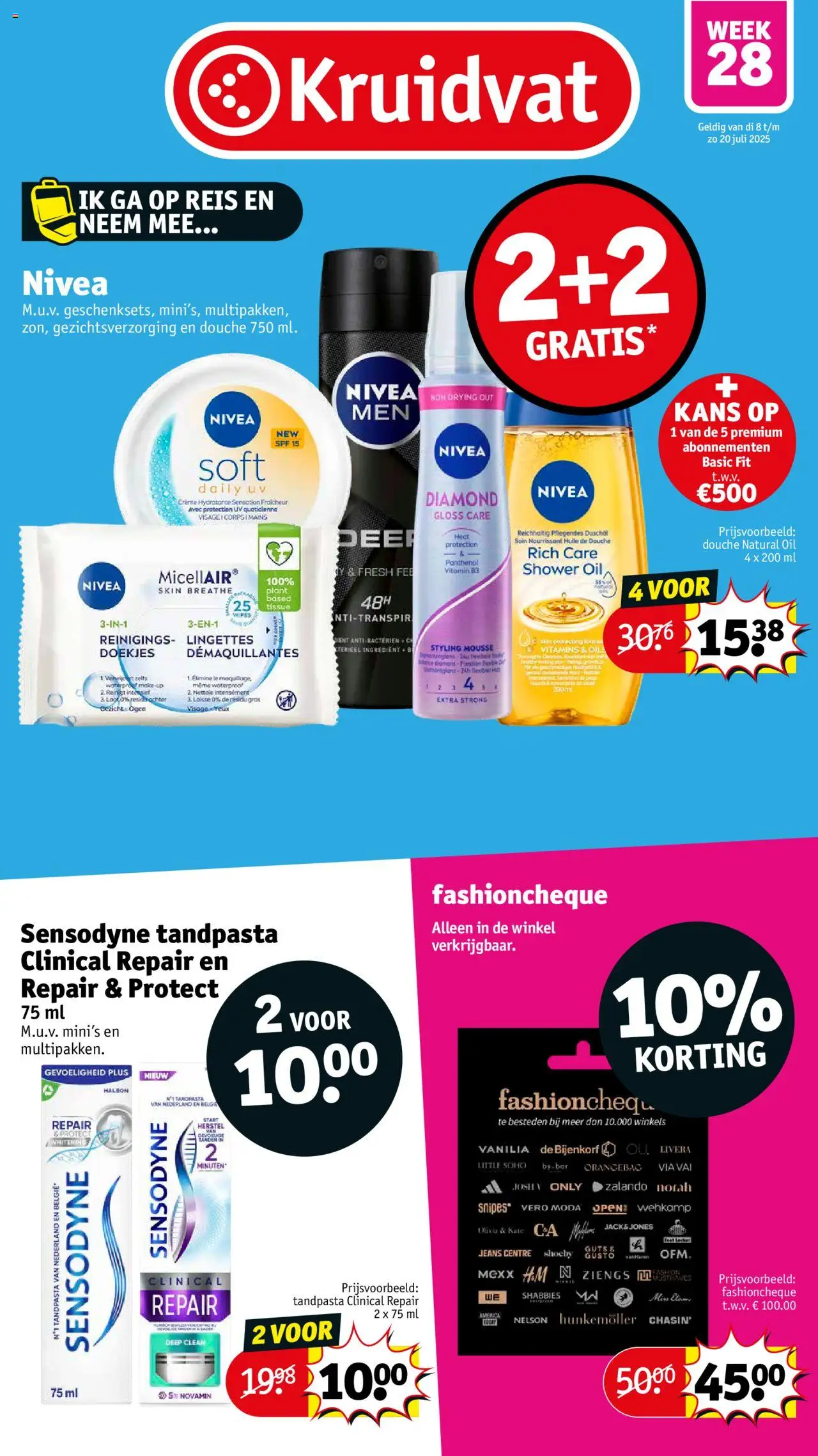  | Pagina: 1 | Producten: Tandpasta, Ostyalap, Douche, Crème