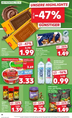 FUNNY-FRISCH Linsen- oder Popchips, versch. Sorten je 80 - 90-g-Packg. ab 30.10.2025 gültig | Seite: 58