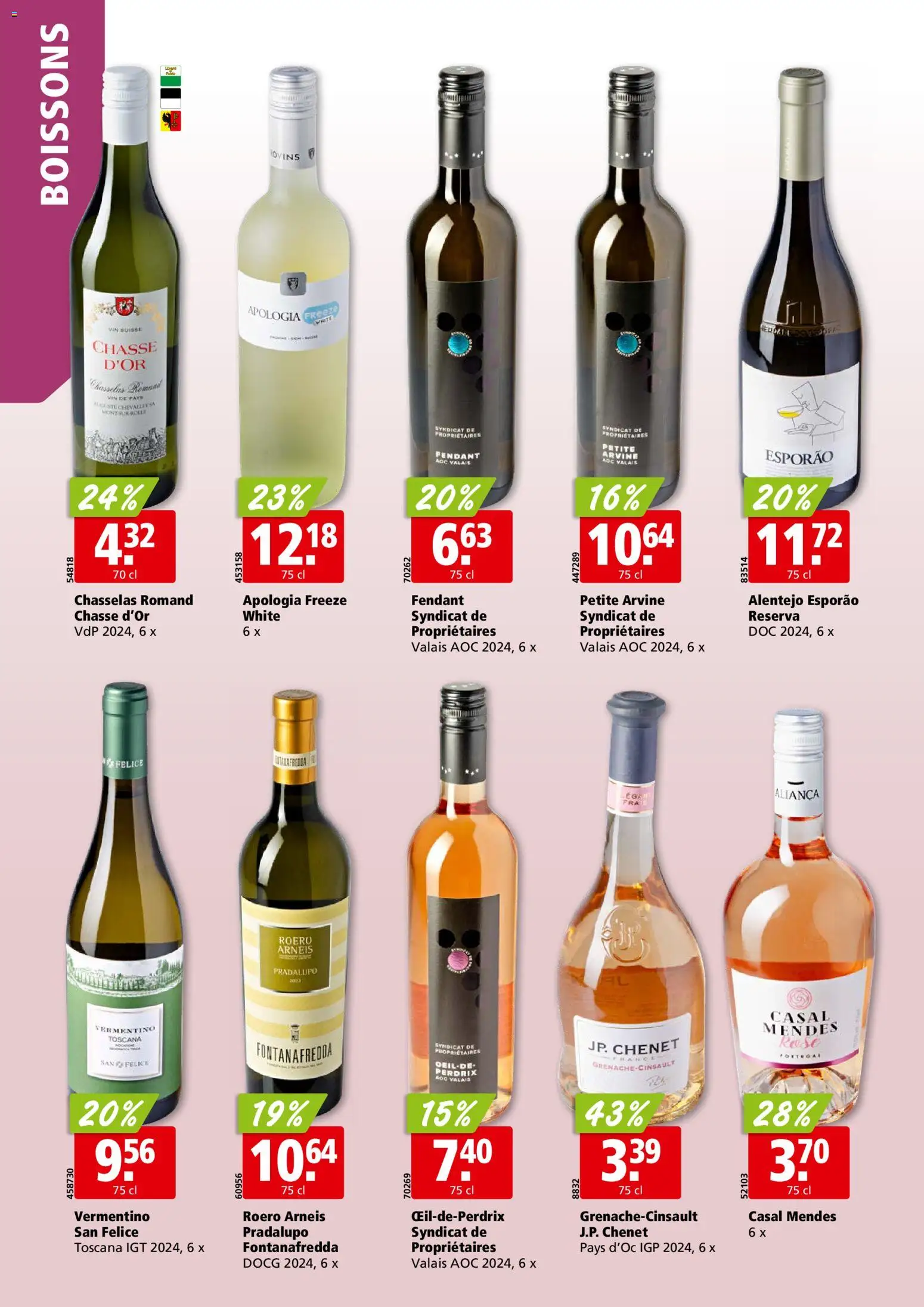 Aligro Aktionen Chavannes, Matran, Genève, Sion – gültig ab 02.03.2026 | Seite: 24