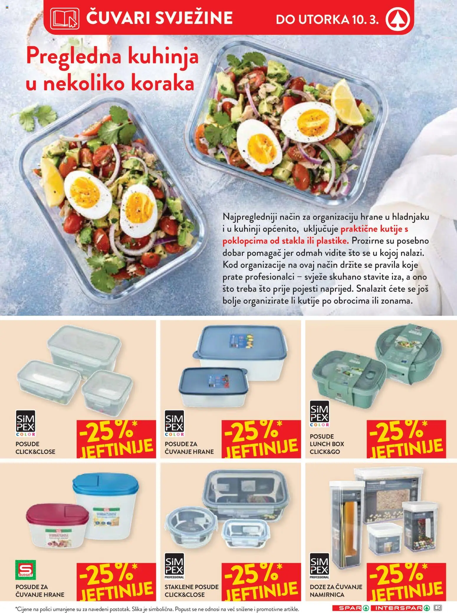 Spar katalog | vrijedi od 25.02.2026 | Stranica: 23 | Proizvodi: Kuhinja