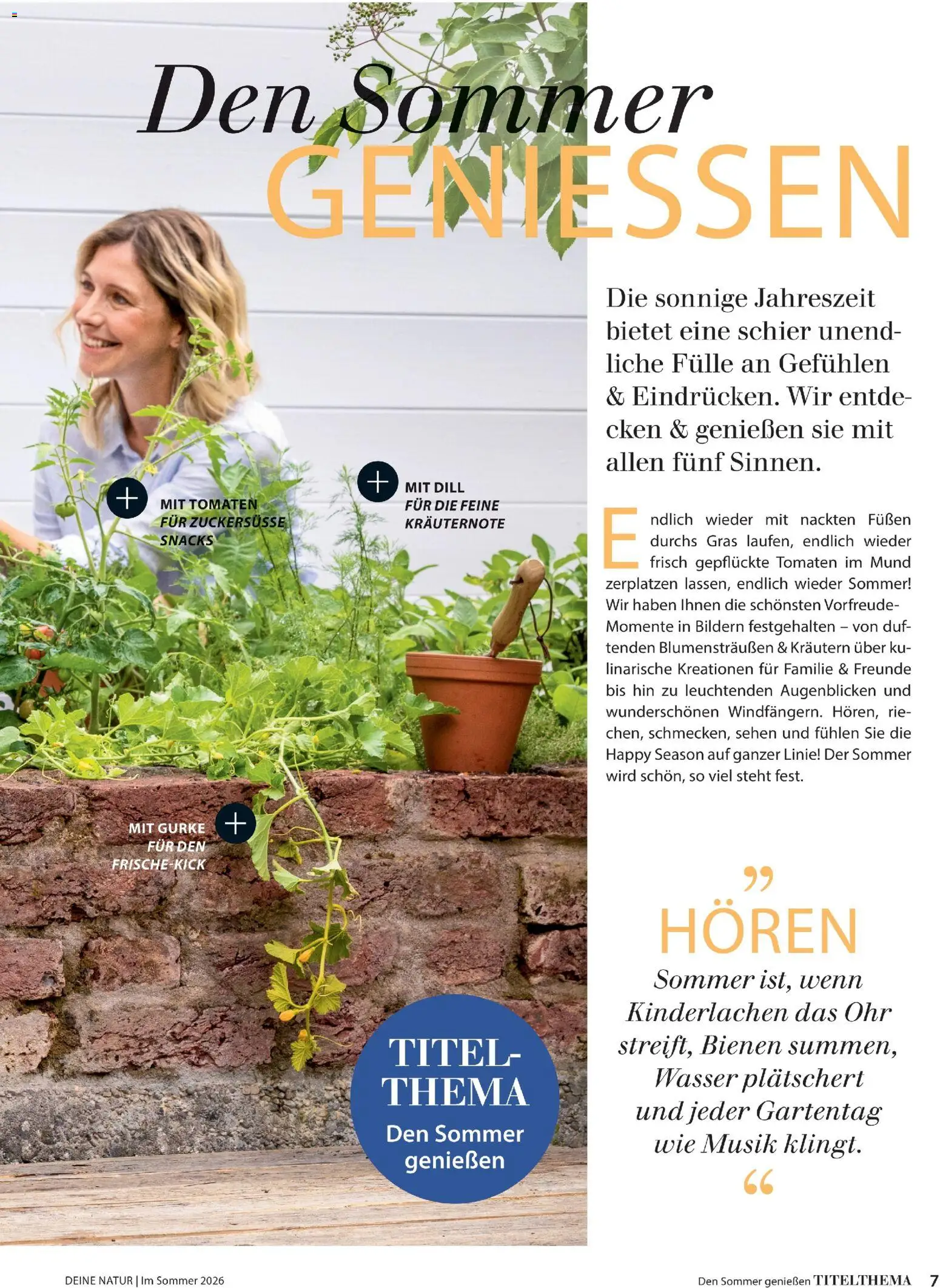 Dehner Flugblatt gültig ab 01.05.2026 | Seite: 7 | Produkte: Wasser, Dill, Tomaten