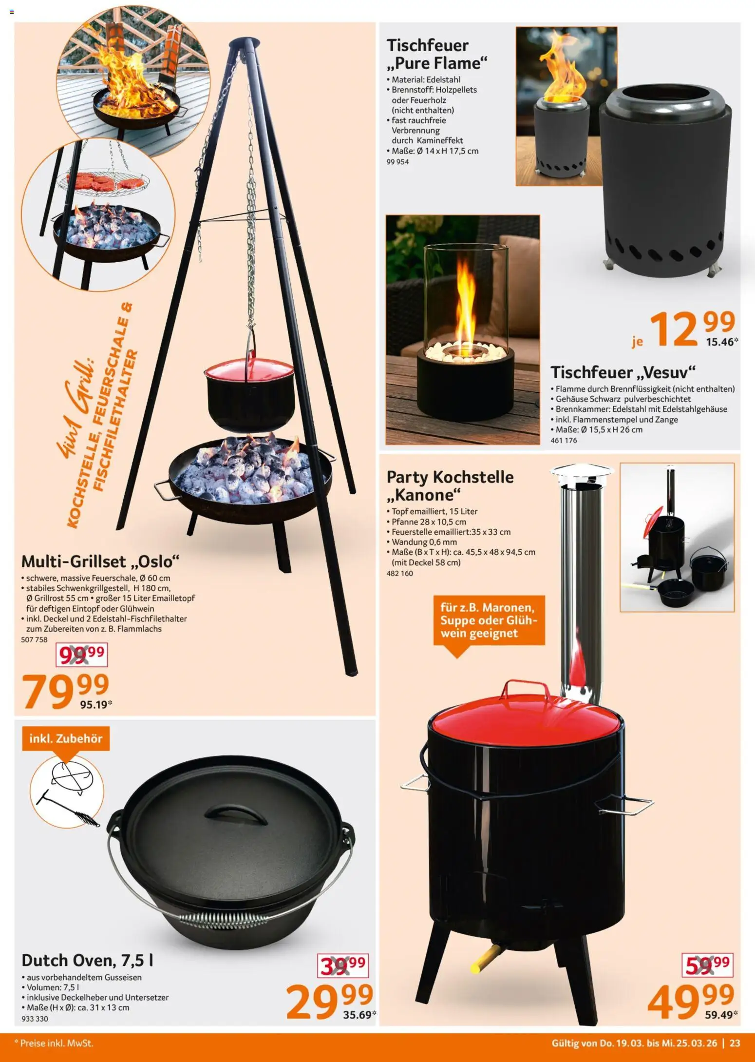 Selgros Non Food – gültig ab 19.03.2026 | Seite: 23 | Produkte: Grill, Wein