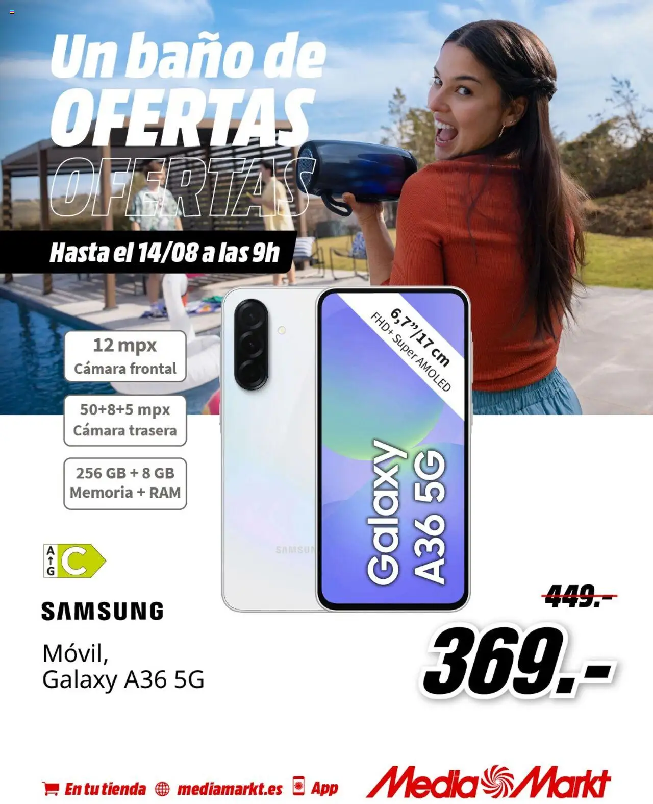 Media Markt folleto │ válido desde el 07.08.2025 | Página: 5 | Productos: Cámara, Baño