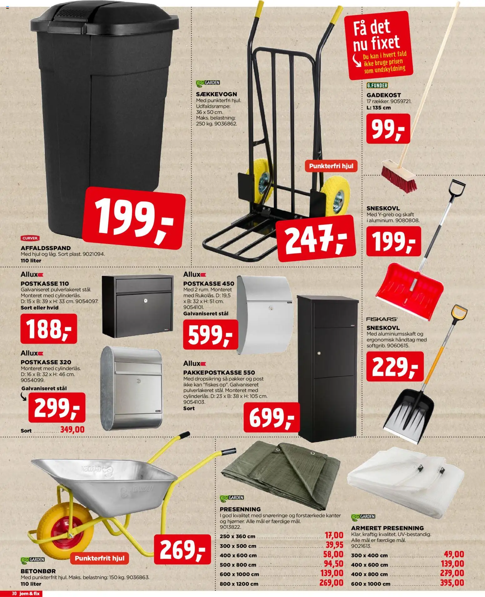 Jem & fix tilbudsavis – gyldig fra 16.11.2025 | Side: 30 | Produkter: Søm