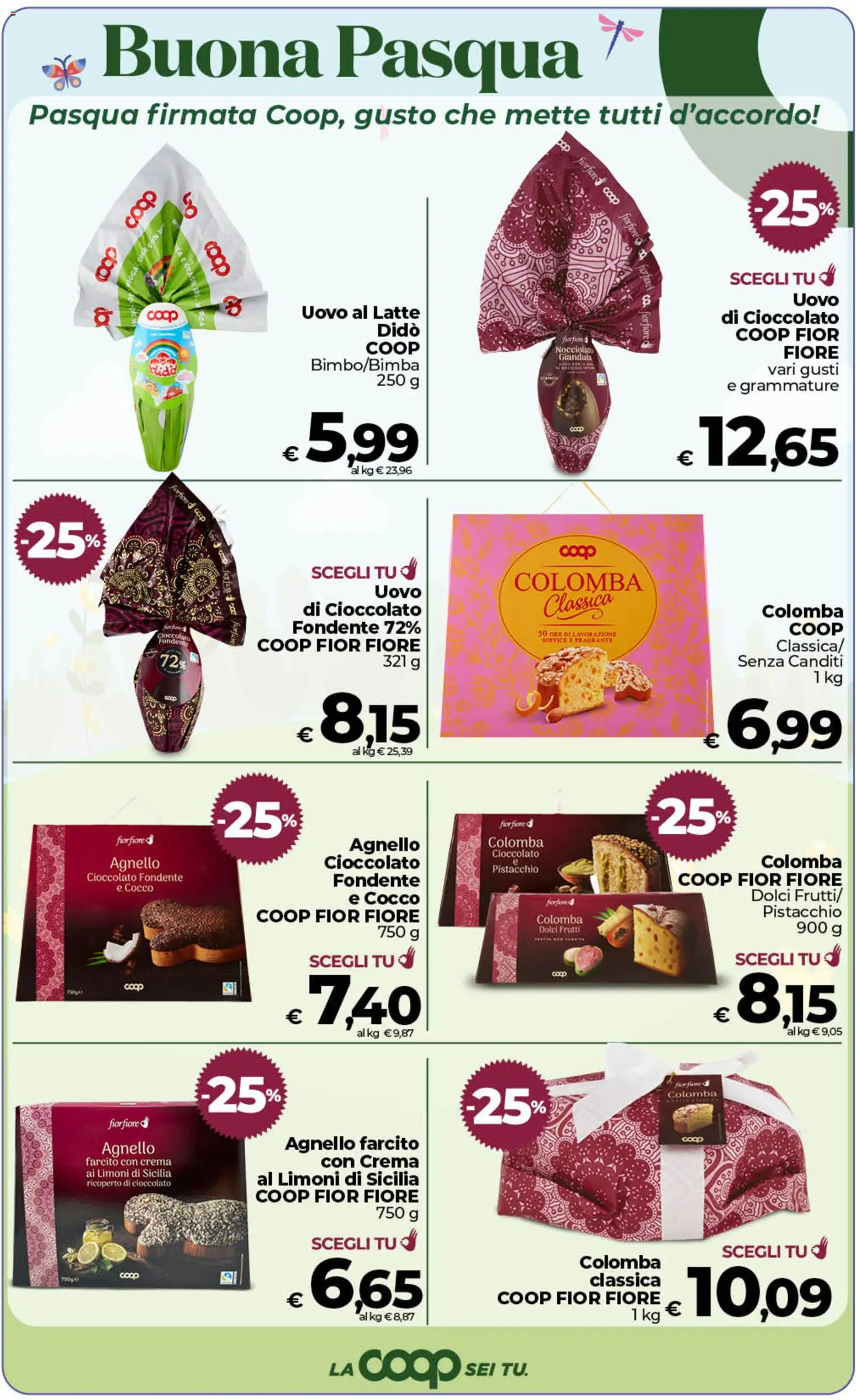 Volantino COOP del 26.03.2026 | Pagina: 4 | Prodotti: Crema, Cioccolato, Cocco, Agnello