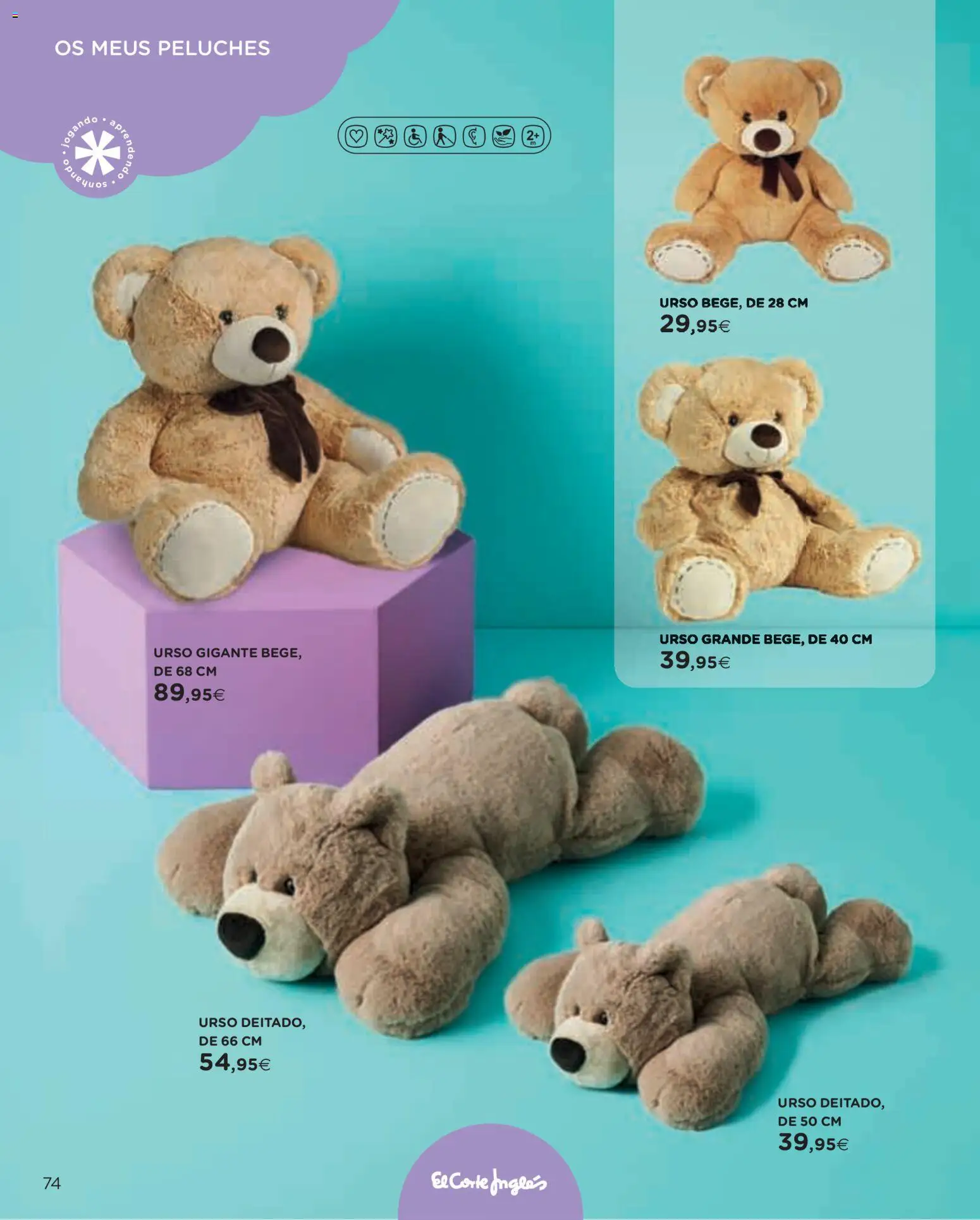 El Corte Ingles folheto │ válido de 11.11.2025 | Página: 74 | Produtos: Peluches