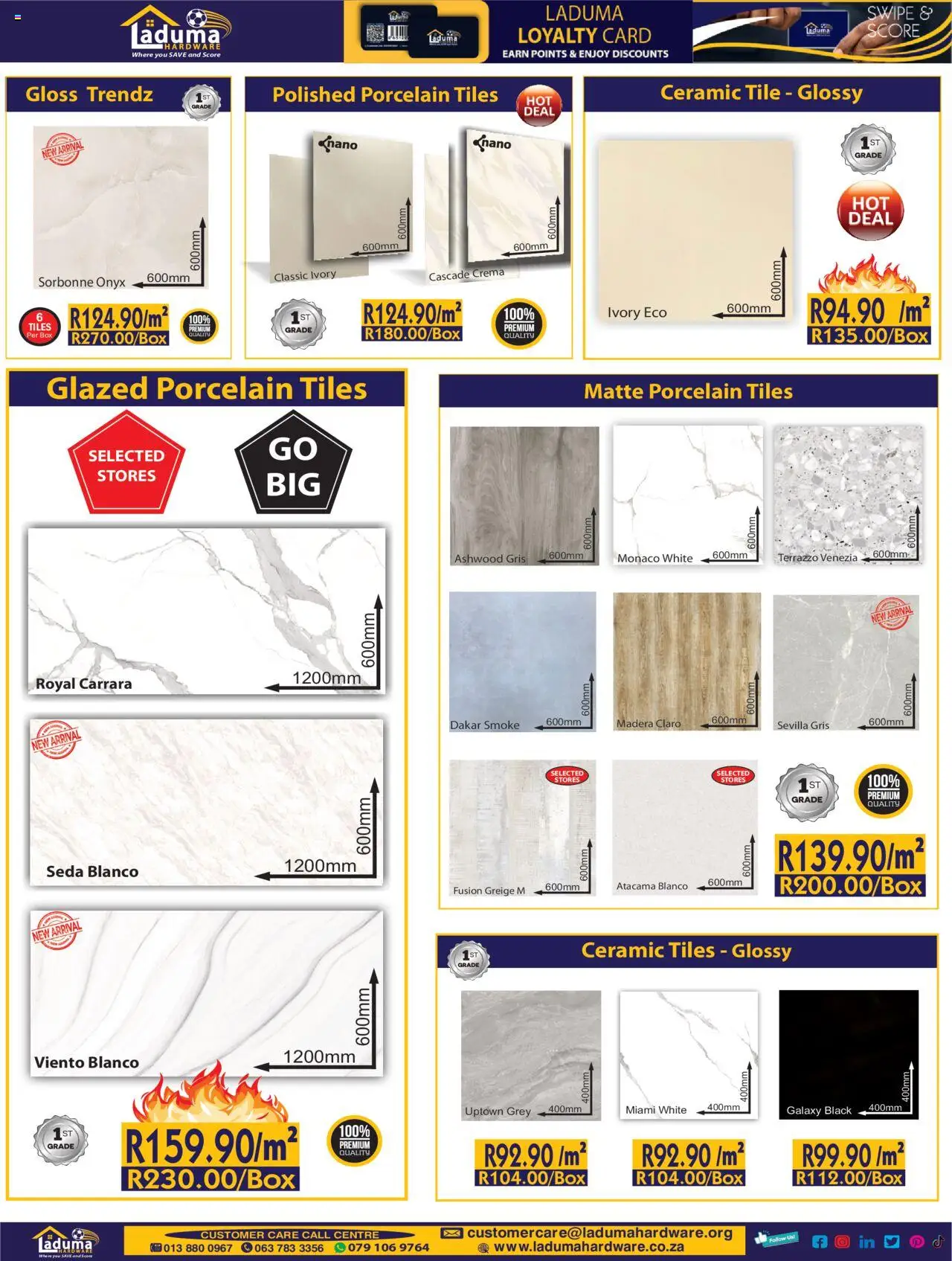 New Laduma Hardware catalogue – valid from 20.10.2025 | Page: 9 | Products: Gloss, Box