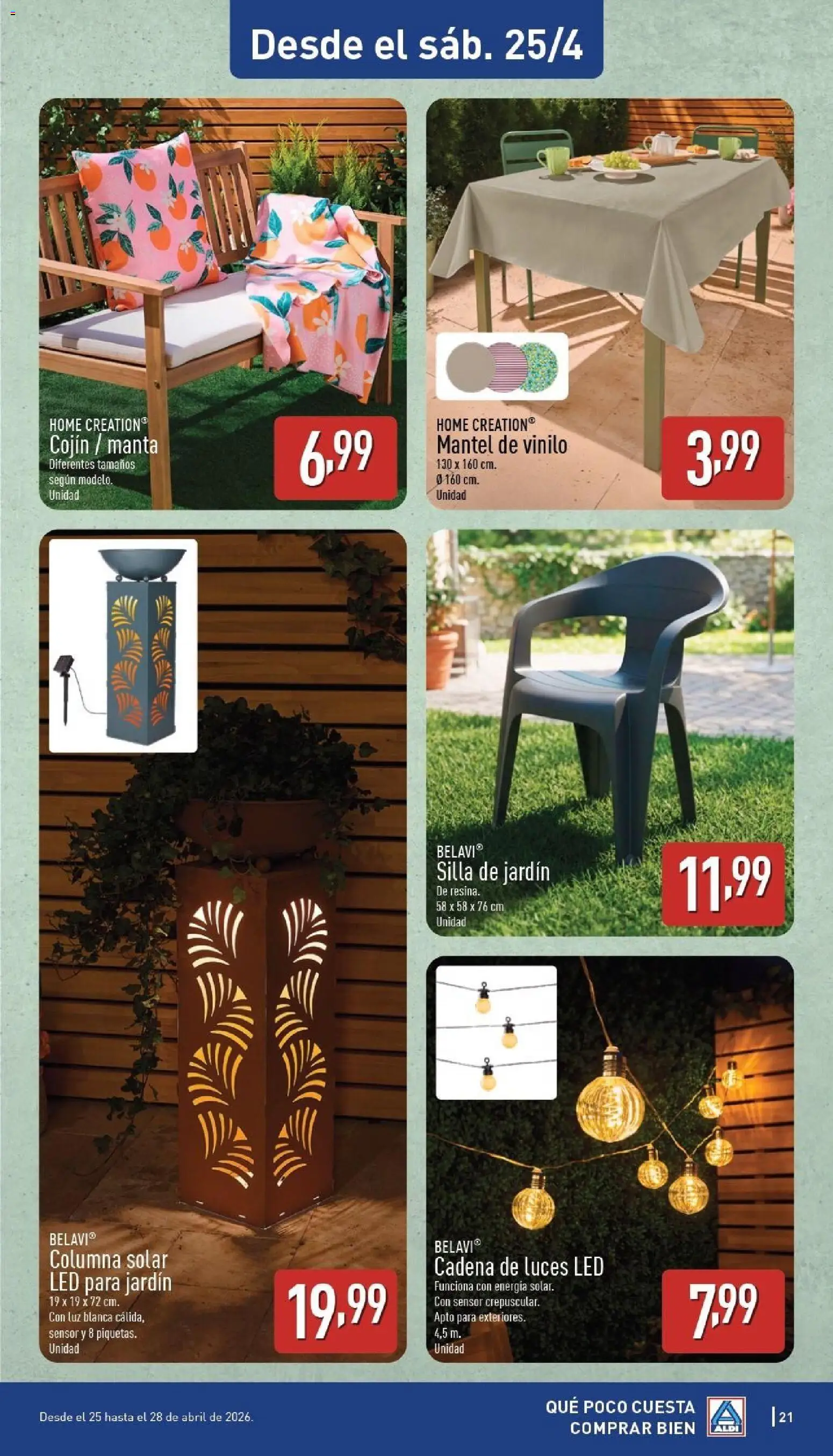 Aldi folleto Península │ válido desde el 20.04.2026 | Página: 21