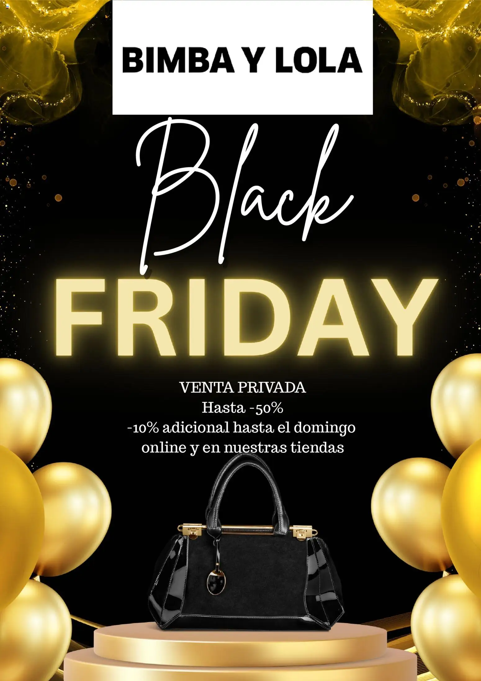 Bimba y Lola Black Friday │ válido desde el 20.11.2025 | Página: 1