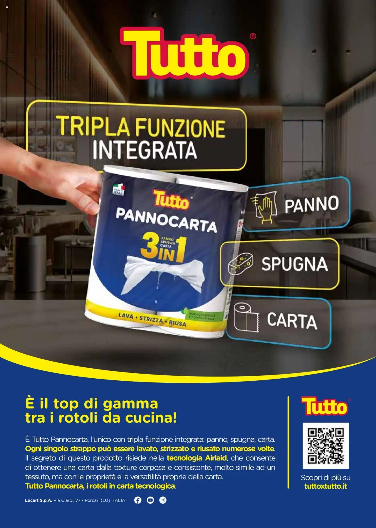 Volantino Gulliver del 01.08.2025 | Pagina: 96 | Prodotti: Spugna, Top