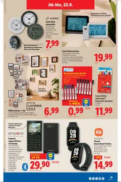Lidl Aktionen – gültig ab 18.09.2025 | Seite: 29 | Produkte: Bad, Xiaomi
