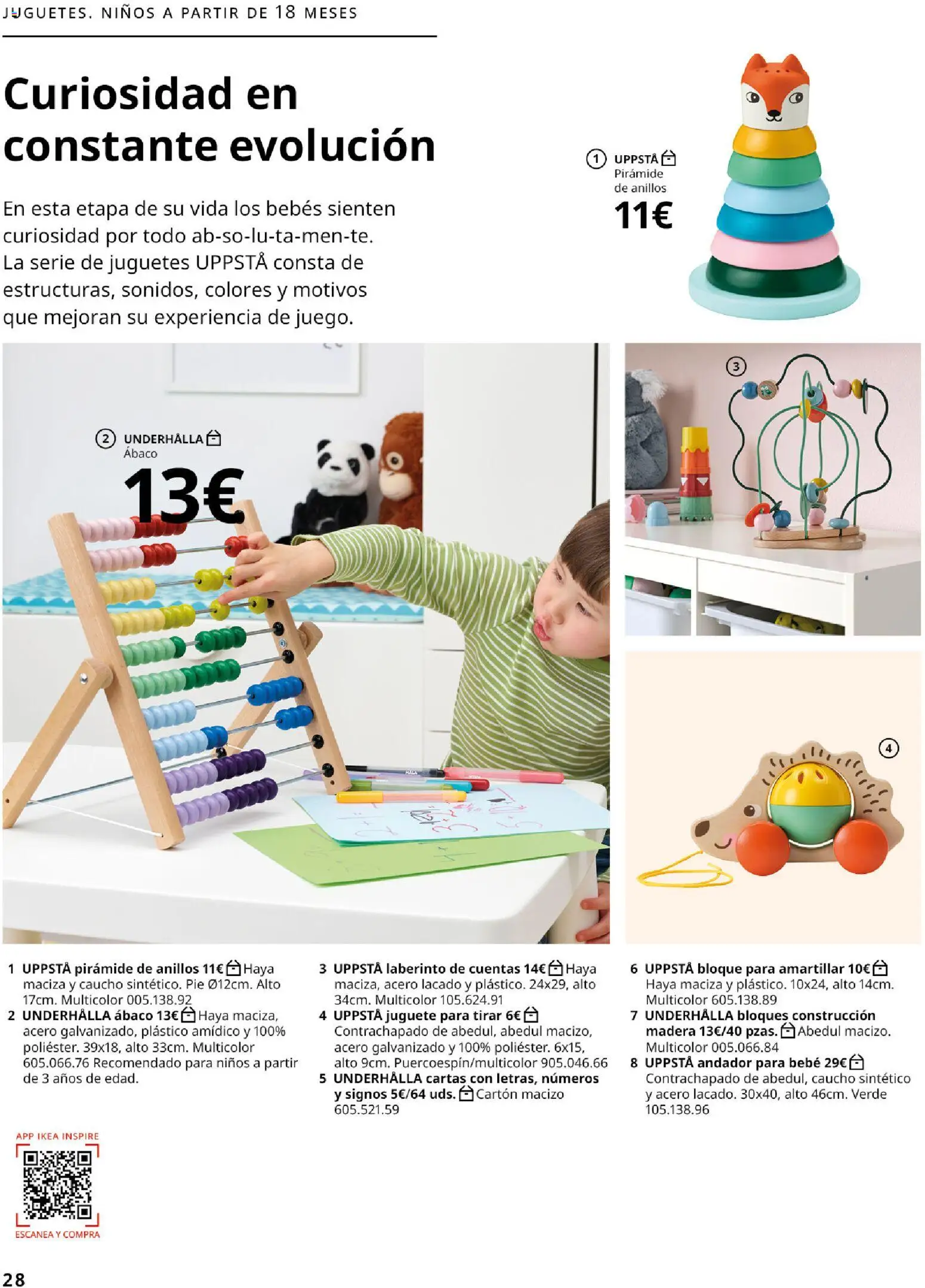 Catálogo IKEA Juguetes │ válido desde el 02.12.2025 | Página: 28 | Productos: Anillos, Juguetes