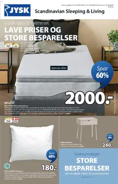 Forhåndsvisning av JYSK kundeavis gyldig fra 09.03.2026