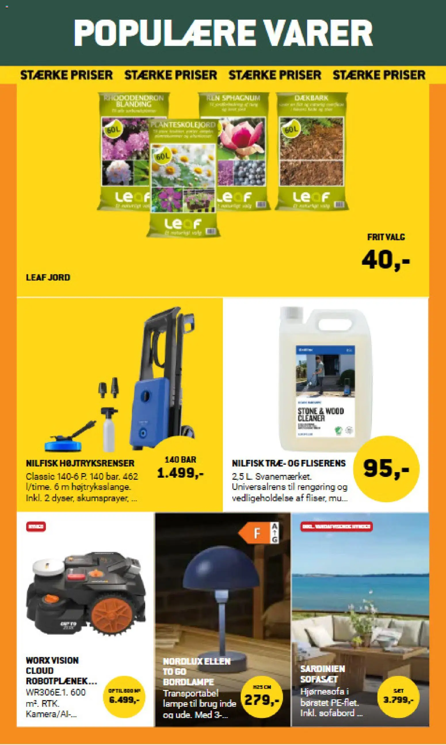 XL-BYG tilbudsavis – gyldig fra 27.02.2026 | Side: 25 | Produkter: Sofabord, Lampe, Hjørnesofa