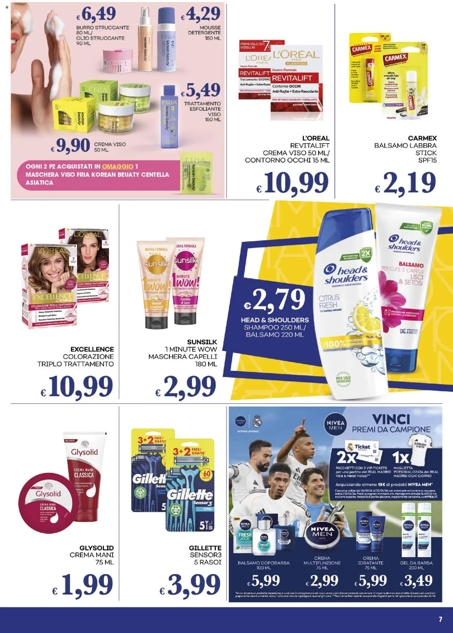 Volantino Pilato del 03.03.2026 | Pagina: 7 | Prodotti: Balsamo, Maschera, Struccante, Dopobarba