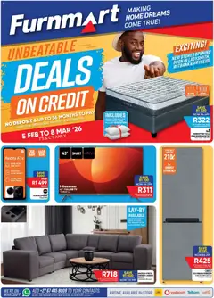 Furnmart specials catalogue – valid from 05.02.2026