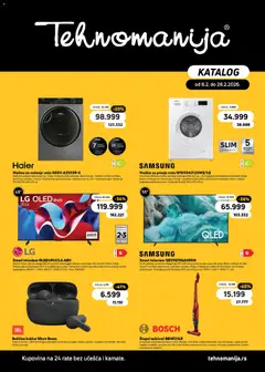 Tehnomanija katalog - pregled Tehnomanija kataloga - važi od 06.02.2026