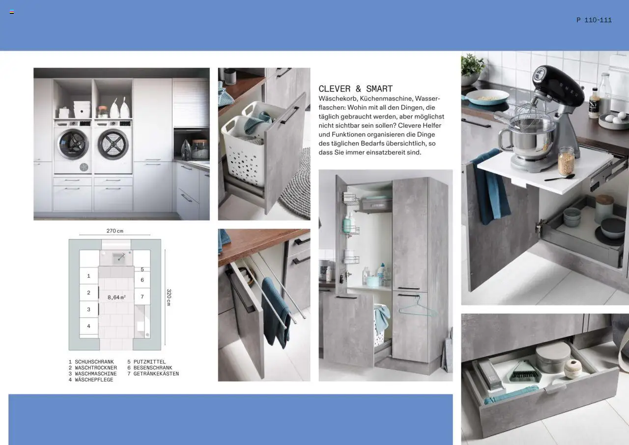 Höffner Alno – gültig ab 22.09.2025 | Seite: 111 | Produkte: Waschmaschine, Wasser, Waschtrockner