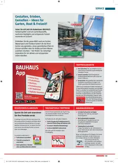 Bauhaus Freizeit im Garten ab 02.03.2026 gültig | Seite: 159 | Produkte: Navigation, Wasser