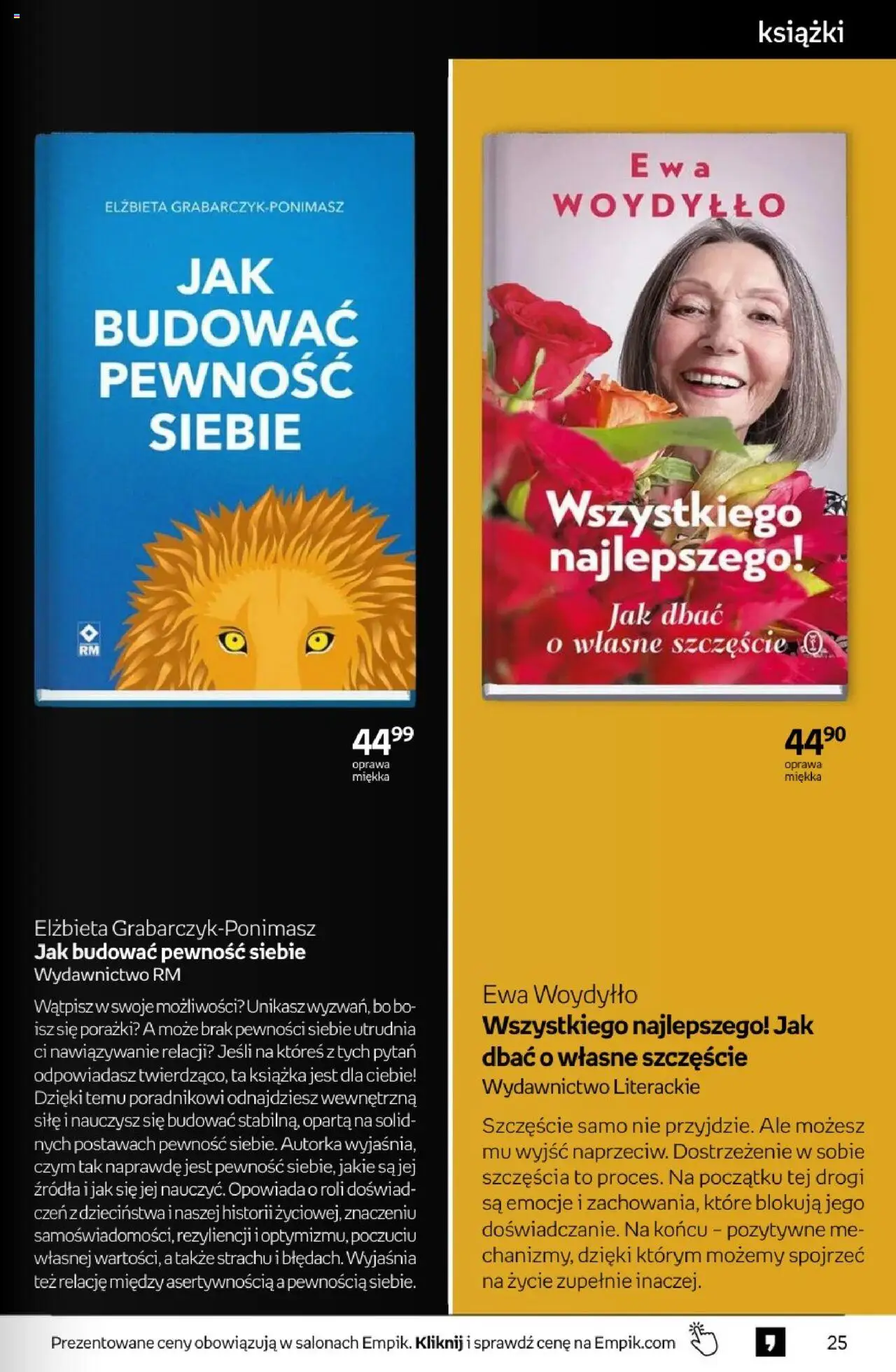 Empik promocje - Tom kultury Książki od 13.08.2025 | Strona: 25 | Produkty: Książki