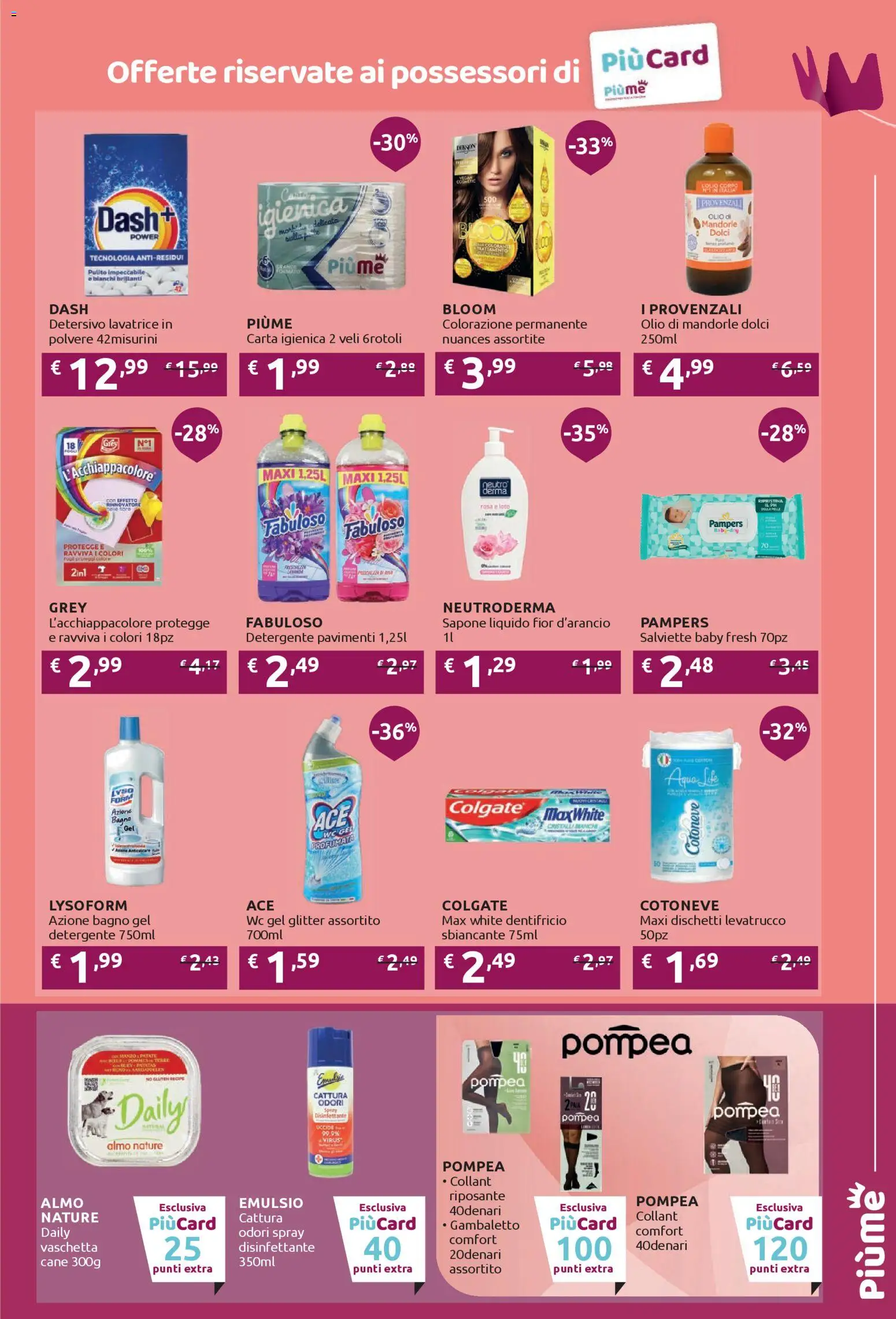 Volantino IperSoap del 27.10.2025 | Pagina: 11 | Prodotti: Carta igienica, Sapone, Olio, WC