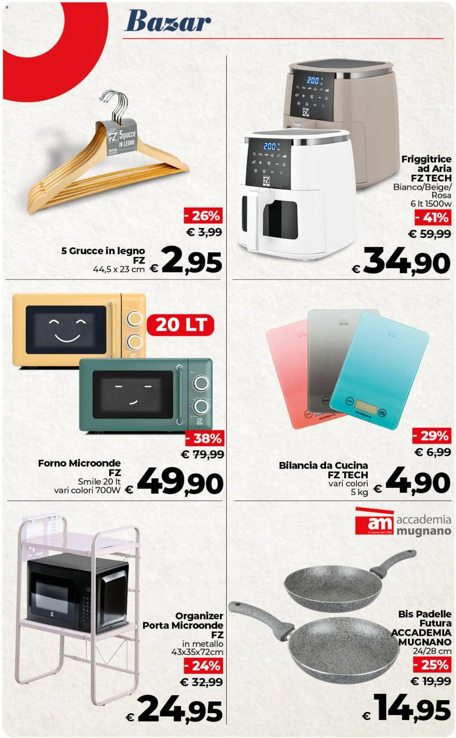 Volantino COOP del 17.03.2026 | Pagina: 48 | Prodotti: Microonde, Friggitrice ad aria, Bilancia, Friggitrice