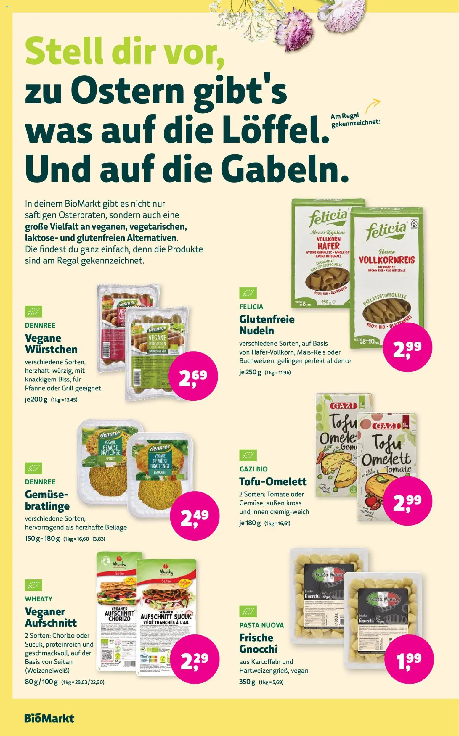 BioMarkt Prospekt 	 – gültig ab 25.03.2026 | Seite: 10 | Produkte: Grill, Kartoffeln, Pasta, Nudeln