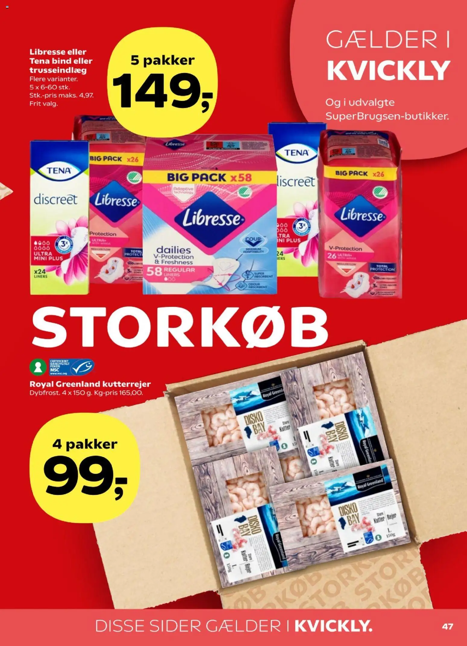 Kvickly tilbudsavis – gyldig fra 30.01.2026 | Side: 53 | Produkter: Rejer