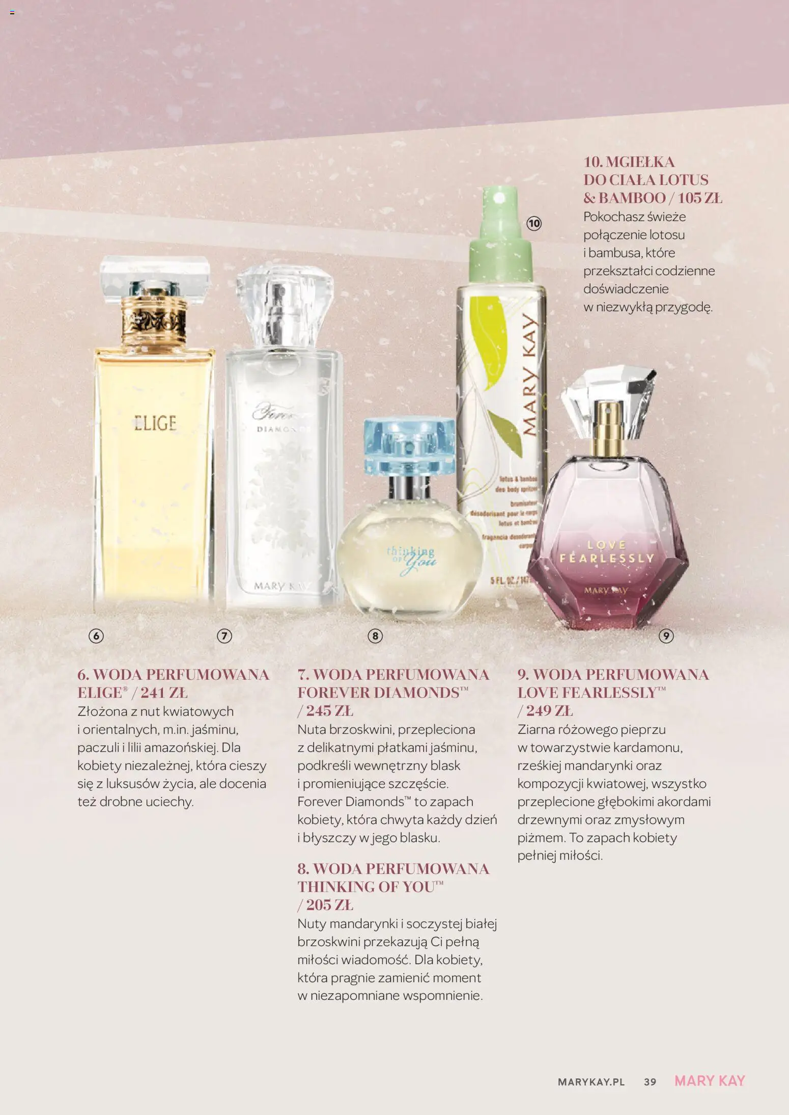 Mary Kay Katalog od 16.01.2026 | Strona: 39 | Produkty: Zapach, Mandarynki, Woda