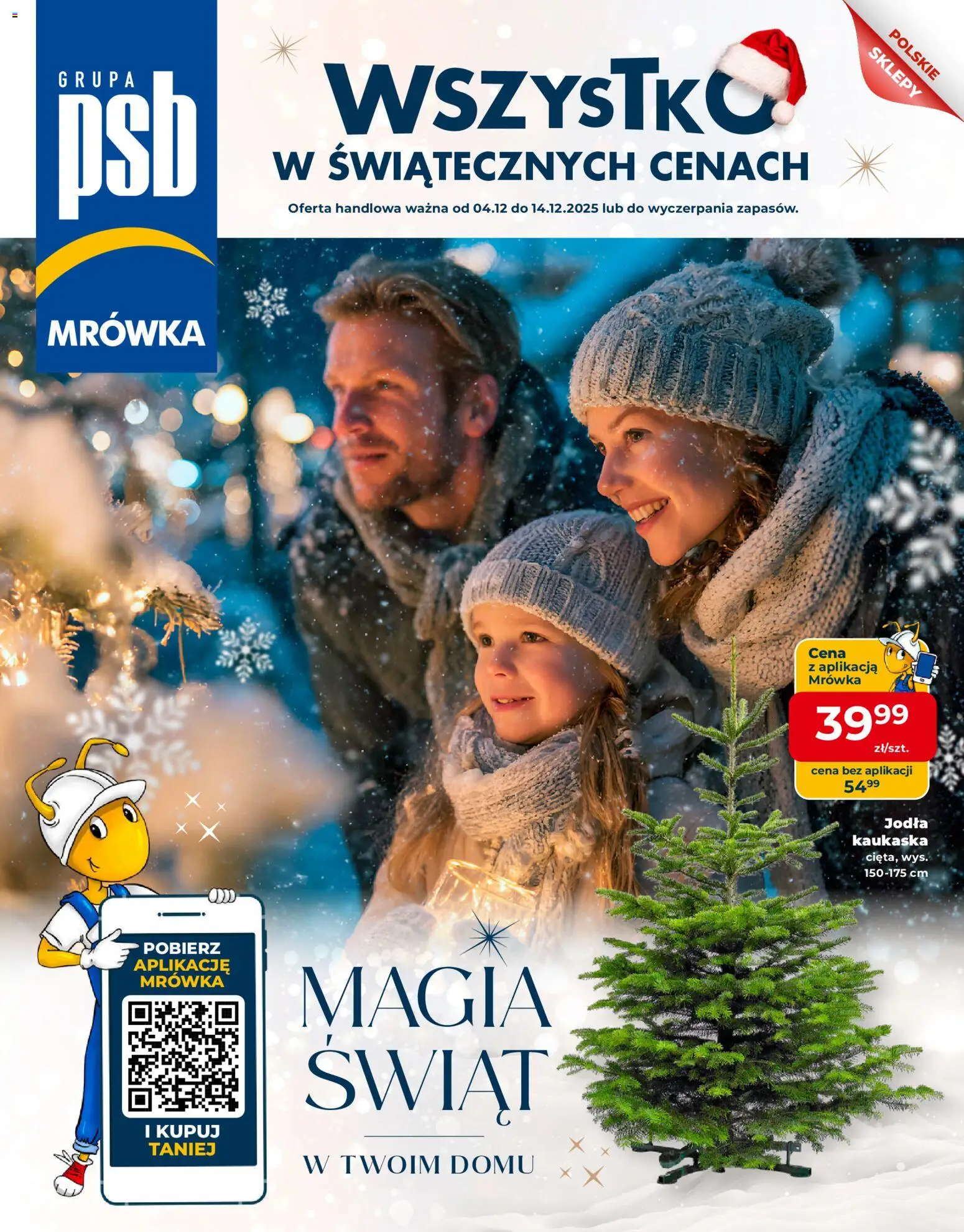 Mrówka Gazetka - Rypin od 04.12.2025 | Strona: 1 | Produkty: Jodła kaukaska