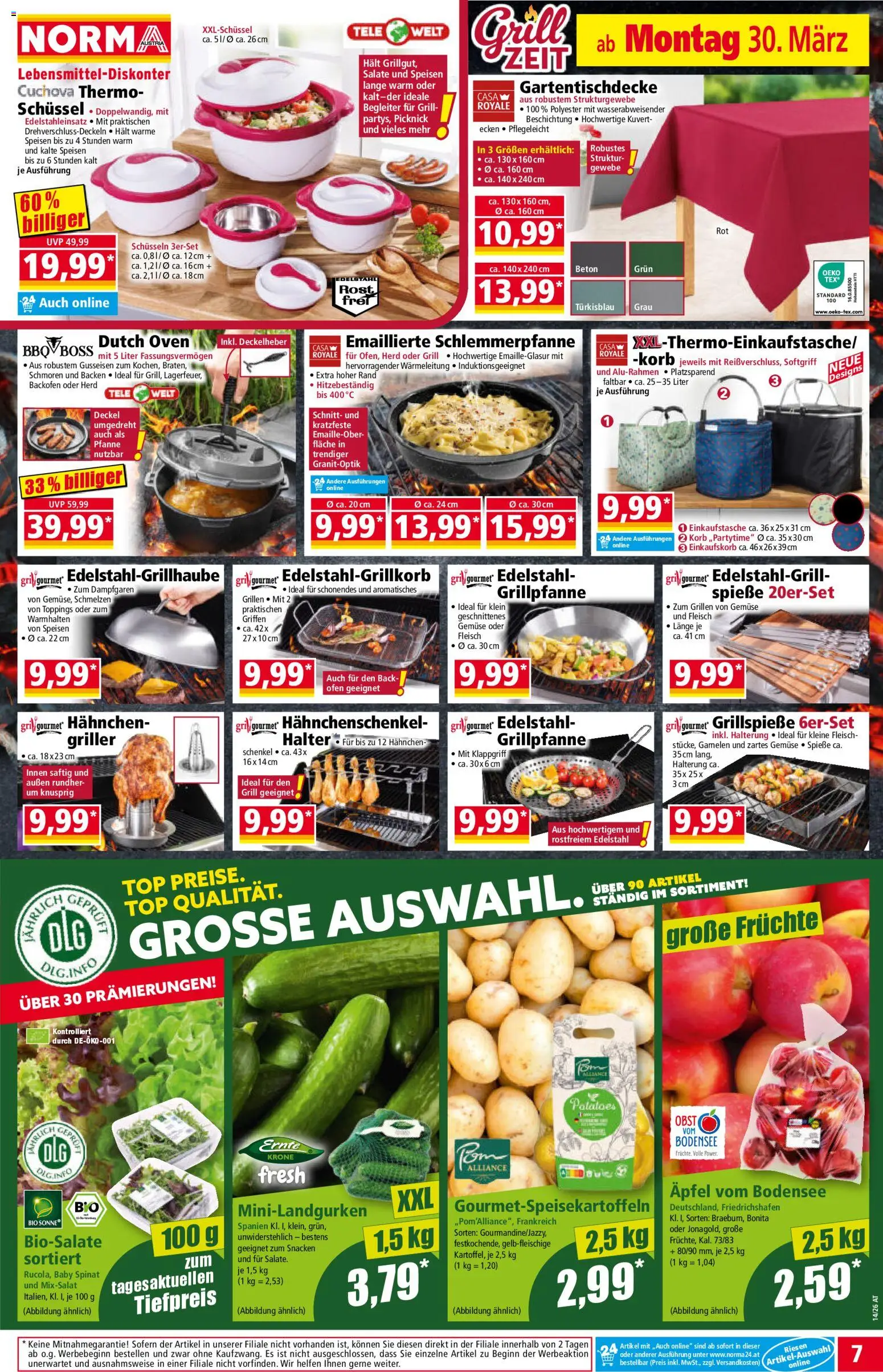 Die besten Angebote | Norma Flugblatt ab 30.03.2026 | - Jetzt stöbern! | Austria