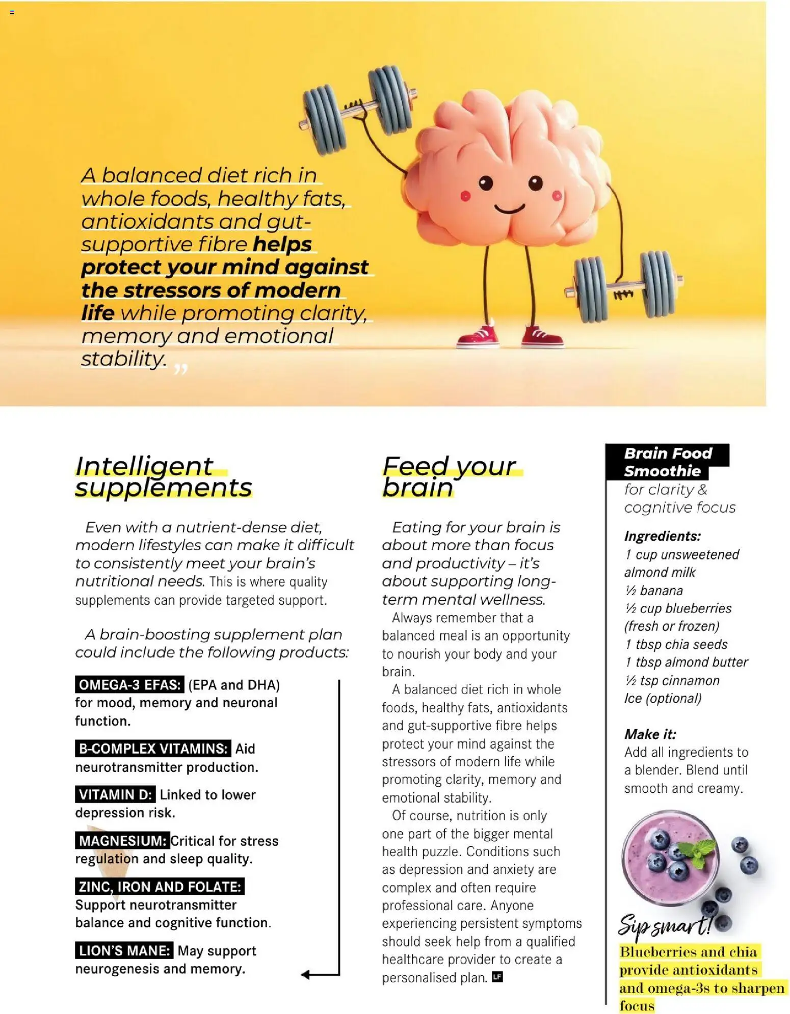New Dis-Chem catalogue – valid from 26.11.2025 | Page: 73 | Products: Blueberries, Vitamins, Milk, Supplements
