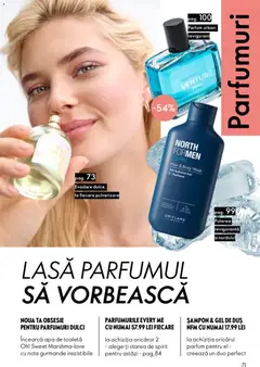 Ofertele Oriflame valabile de la 11.02.2026 | Pagină: 71 | Produse: Body, Duș, Parfum, Gel de duș