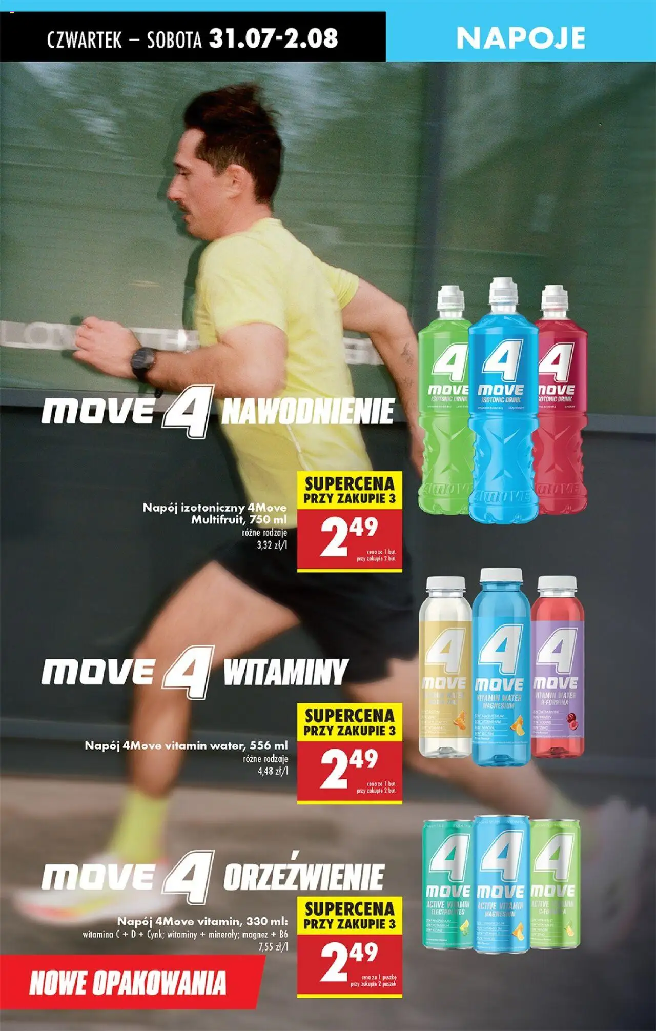 Biedronka gazetka - Oferta W tym tygodniu od 31.07.2025 | Strona: 66 | Produkty: Napoje