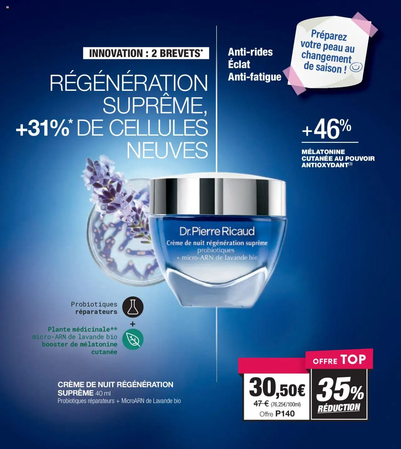  | Page: 105 | Produits: Lavande, Crème de nuit, Crème