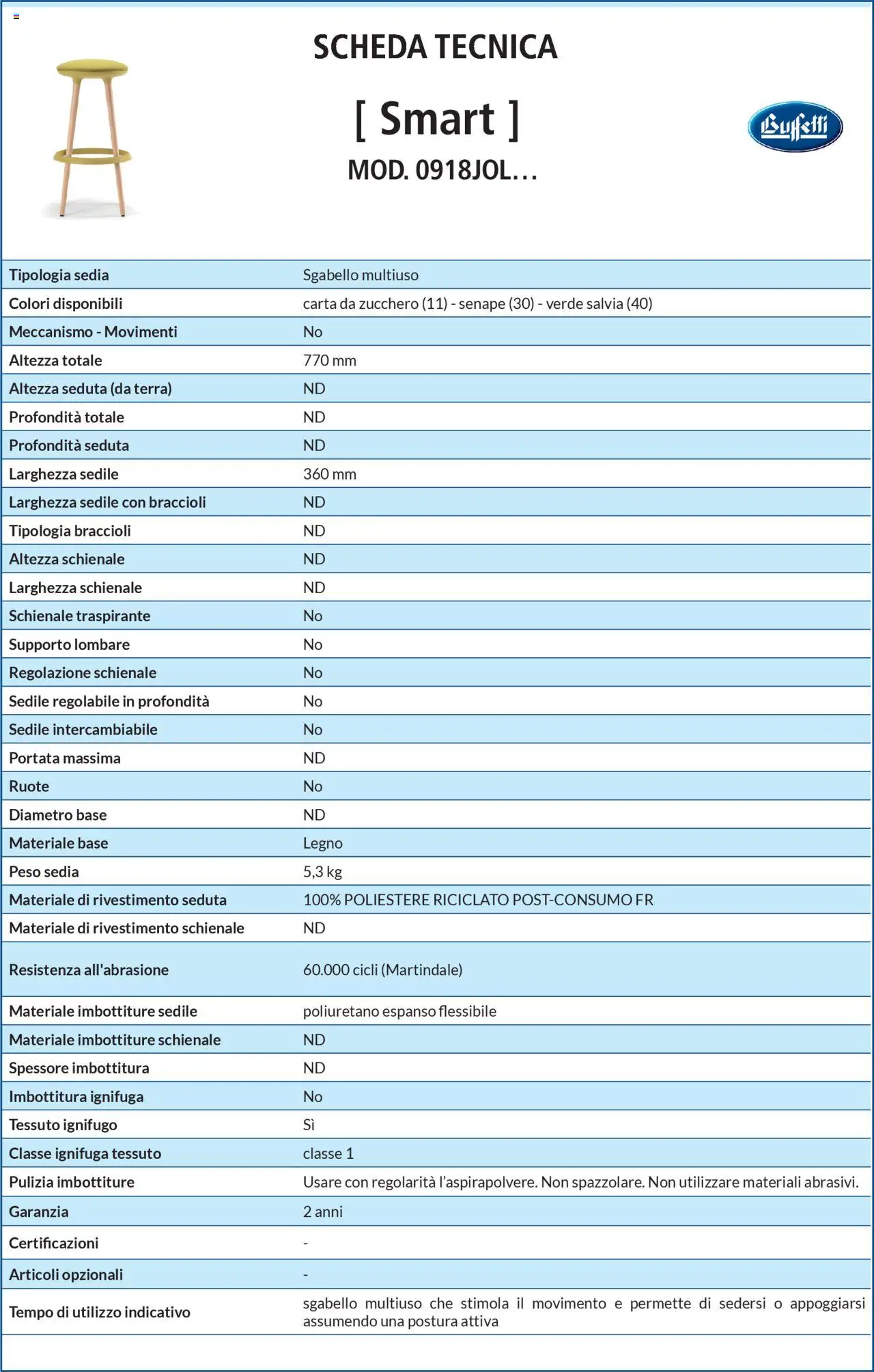 Volantino Buffetti del 28.06.2025 | Pagina: 202 | Prodotti: Braccioli, Sgabello, Senape, Terra