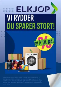 Forhåndsvisning av Elkjøp kundeavis gyldig fra 22.04.2026