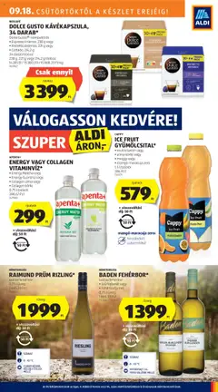 Aldi akciós ujság - amely érvényes a következő dátumtól: 18.09.2025 | Oldal: 13