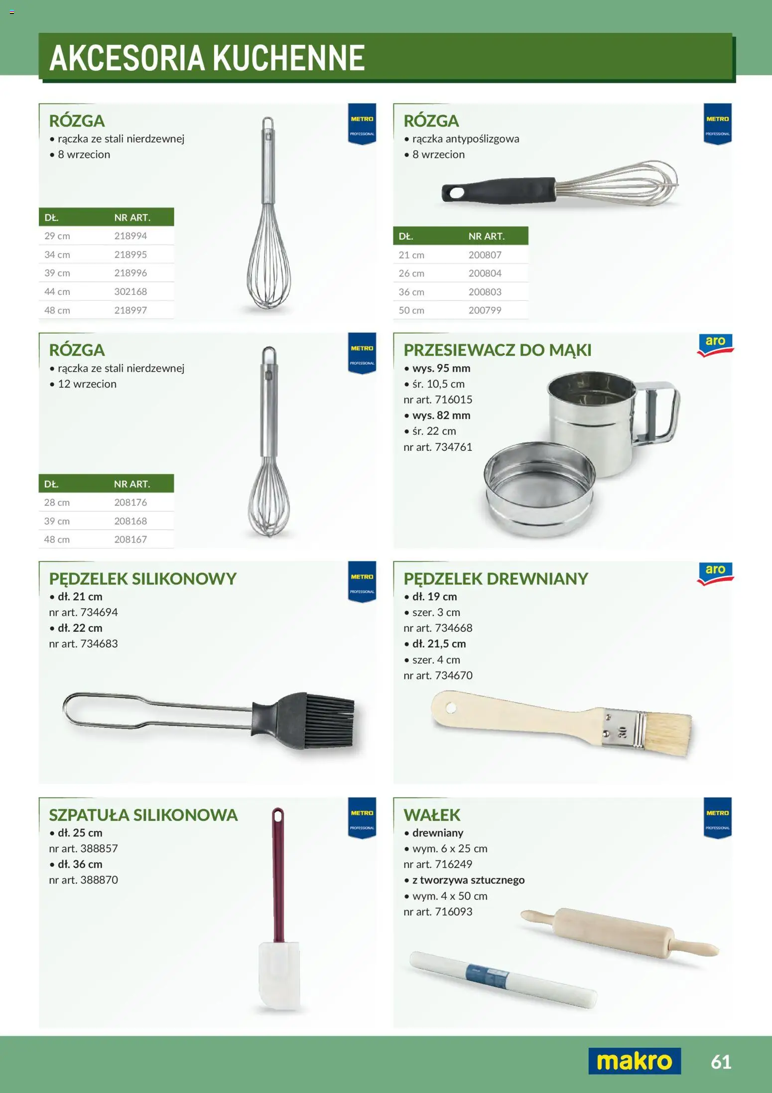 Makro Gazetka - Profesjonalna Gastronomia od 01.02.2026 | Strona: 61