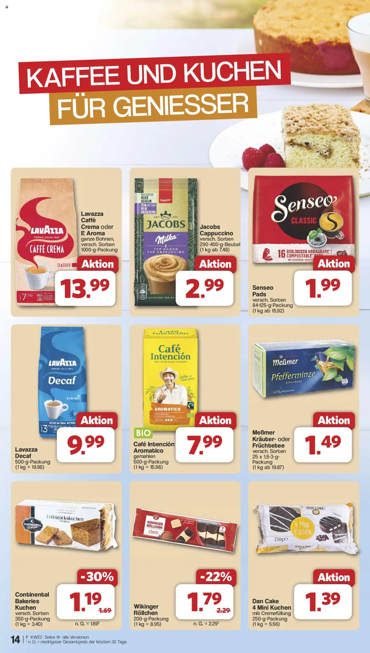Famila Nordwest Prospekt 	 - gültig ab dem 02.06.2025 | Seite: 17 | Produkte: Senseo, Messmer, Milka, Kuchen