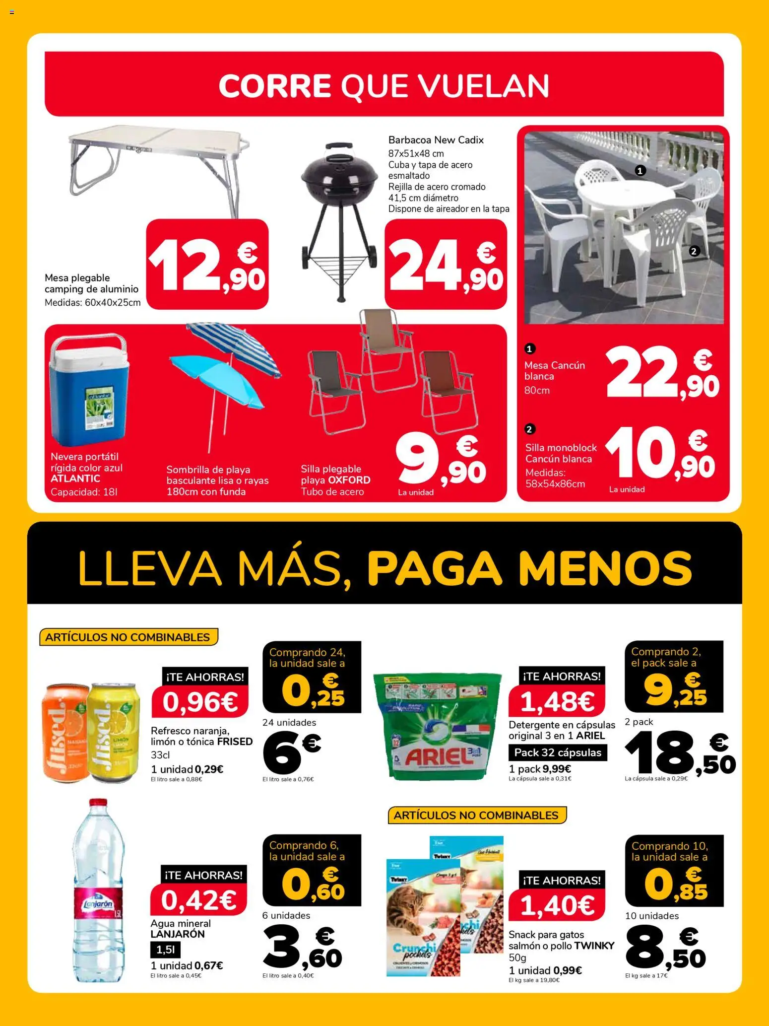 Supeco folleto │ válido desde el 29.04.2026 | Página: 5 | Productos: Detergente, Sombrilla, Funda, Silla