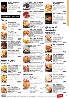 Thiriet - Prévisualisation de Thiriet -  Livraison à domicile valide à partir de 01.03.2026 | Page: 59 | Produits: Myrtilles, Galette des rois, Galette des rois a la frangipane, Pommes