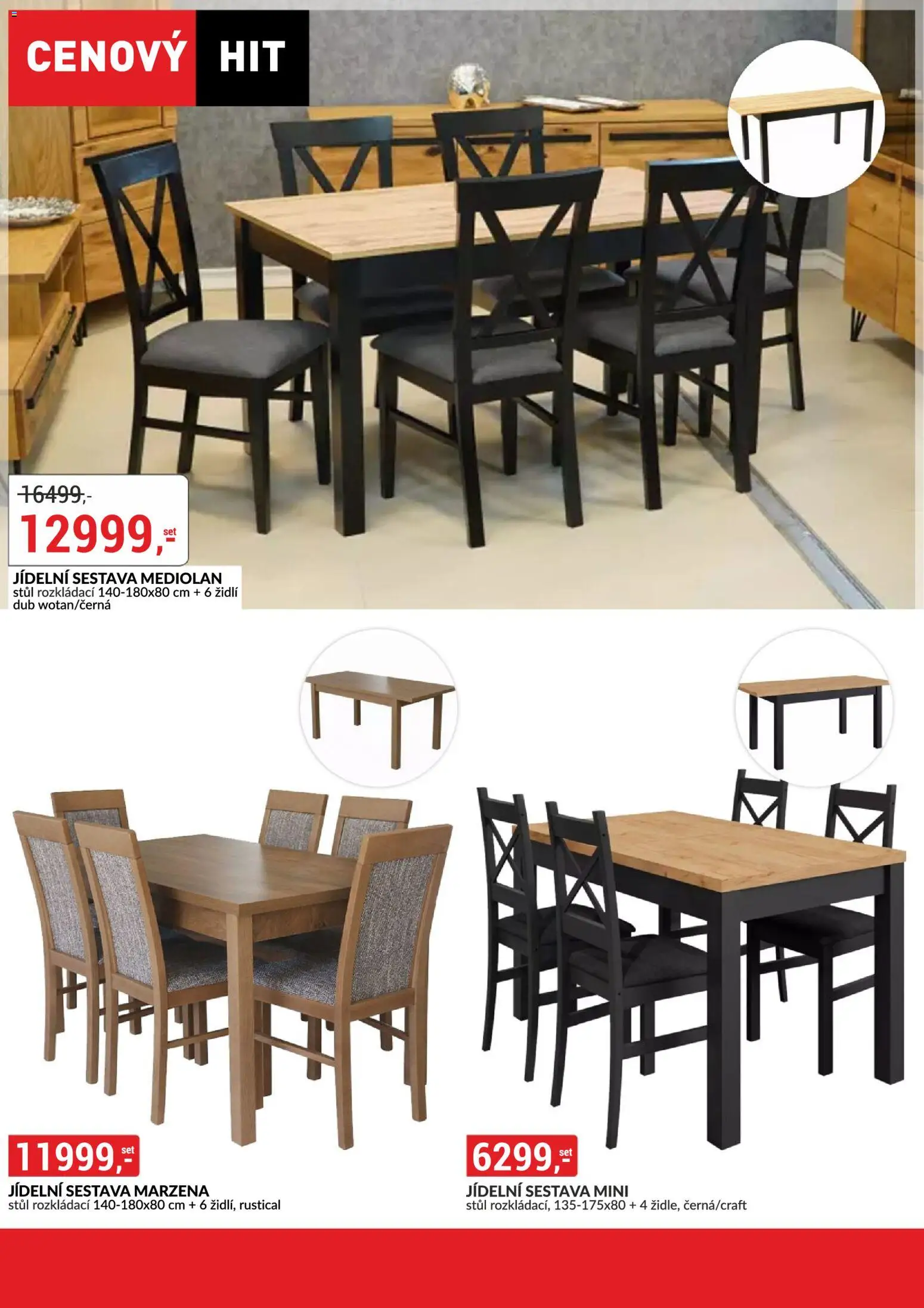 BAUMAX leták - Objevte svět nábytku od 01.04.2026 | Strana: 57 | Produkty: Stůl